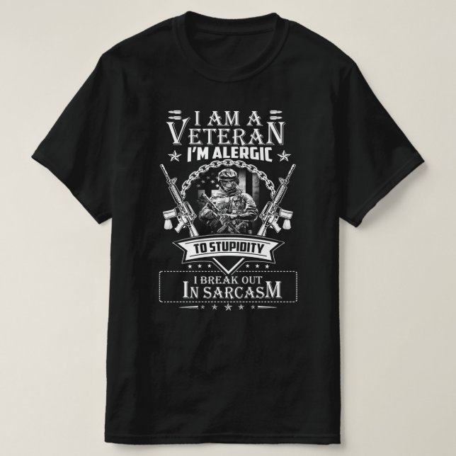 T-shirt journée des anciens combattants (Design devant)