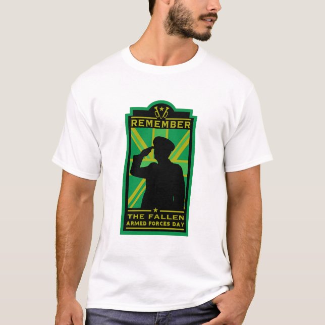 T-shirt Journée des forces armées britanniques (Devant)