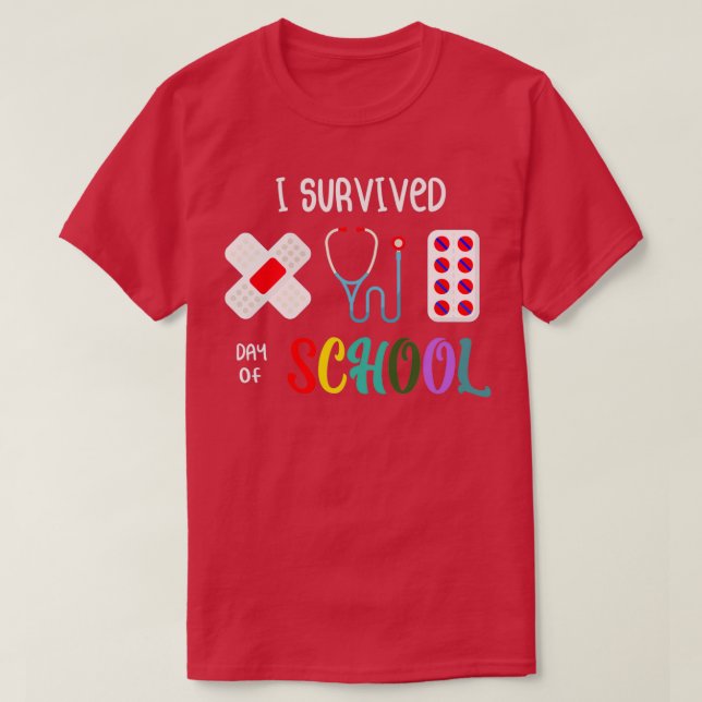 T-shirt Journée des infirmières scolaires pour tous (Design devant)
