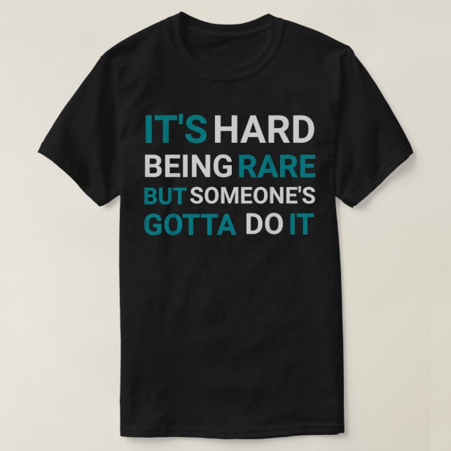 T-shirt Journée des maladies rares 2022 Il est difficile d (Design devant)