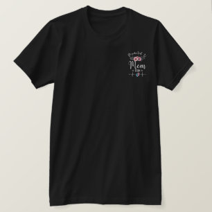 T-shirt Journée des mères drôle avec des fleurs 2024