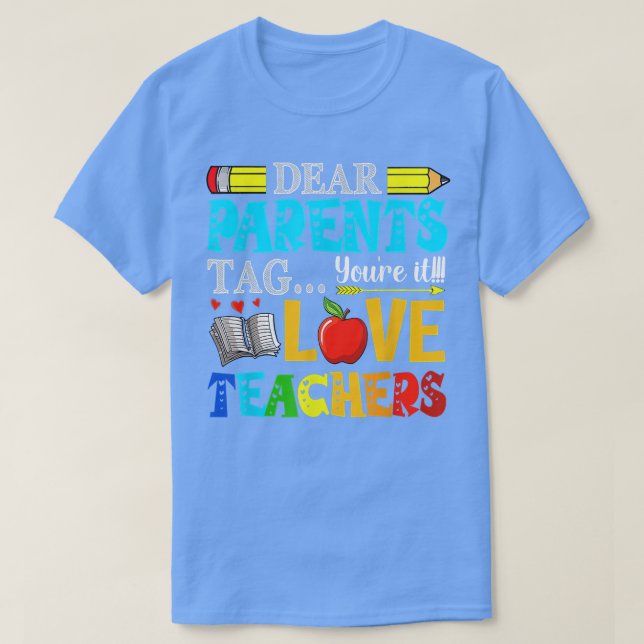 T-shirt Journée des parents  (Design devant)