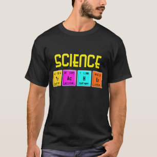 T-shirt Journée des sciences Biologie Professeur Microscop