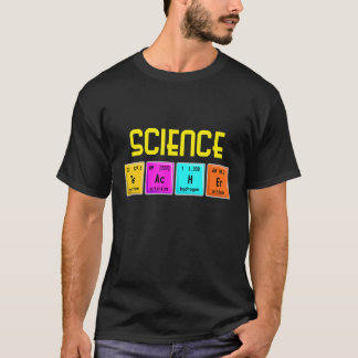T-shirt Journée des sciences Biologie Professeur Microscop