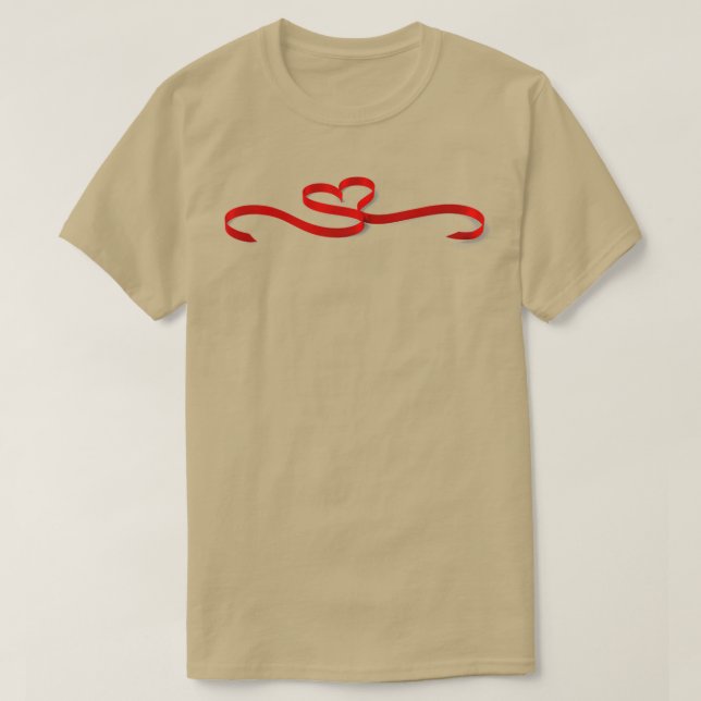 T-shirt Journée des valentines du ruban cardiaque 2022 2 (Design devant)