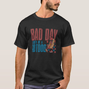 T-shirt Journée drôle pour être un Hotdog BBQ Grilling Par