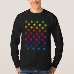 T-shirt Journée du point coloré Polka Dot Journée intern