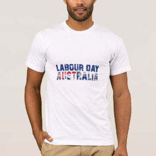 T-shirt journée du travail australie Syndicat de la Fête d