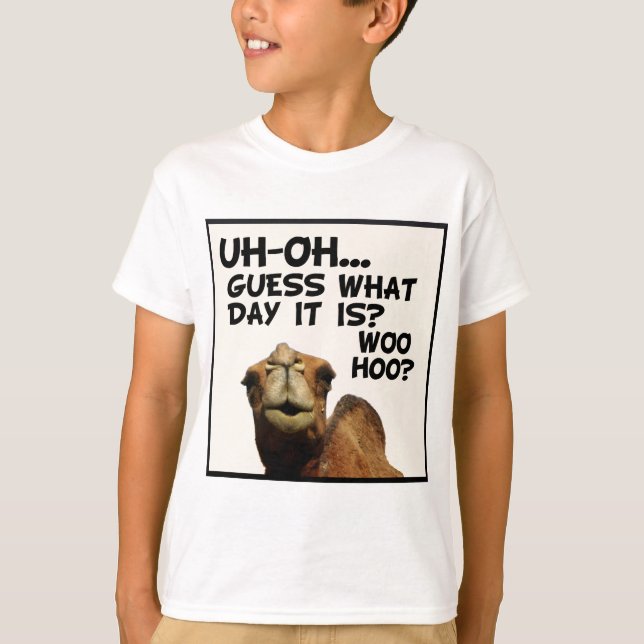 T-shirt Journée en milieu de semaine (Devant)