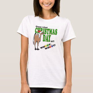 T-shirt Journée en milieu de semaine de Noël