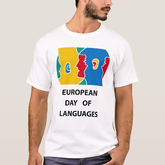 T-shirt Journée Européenne Des Langues (Devant)