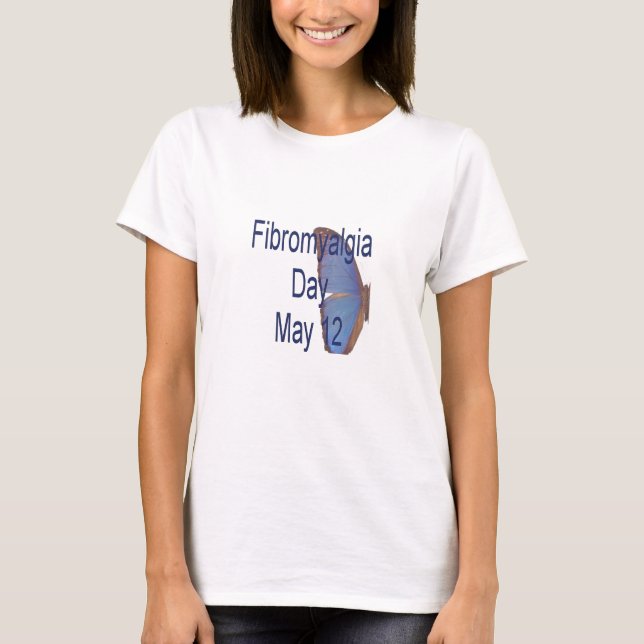 T-SHIRT JOURNÉE FIBROMYALGIE (Devant)