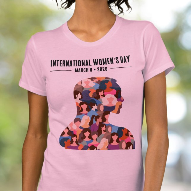 T-shirt Journée internationale de la femme (Créateur téléchargé)