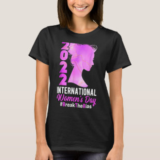 T-shirt Journée Internationale de la Femme 2022 Rompre le 