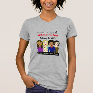 T-shirt Journée internationale de la femme 8 mars