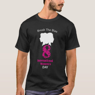 T-shirt Journée Internationale De La Femme 8 Mars 2022 Rom