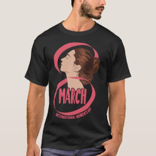 T-shirt Journée internationale de la femme 8 mars 2023 fil