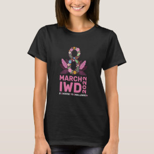 T-shirt Journée internationale de la femme Choisissez de r