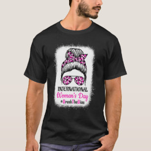 T-shirt Journée Internationale de la Femme Interrompre le
