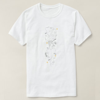 T-shirt Journée internationale de la femme minimaliste en