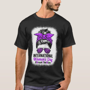 T-shirt Journée Internationale De La Femme Rompre Le Biais