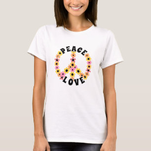 T-shirt Journée internationale de la paix Fleur d'amour