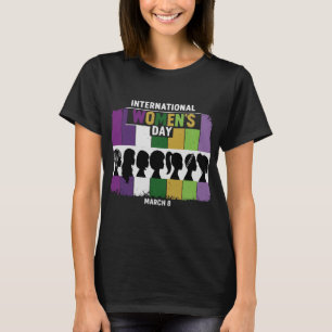 T-shirt Journée internationale des femmes moderne Femmes