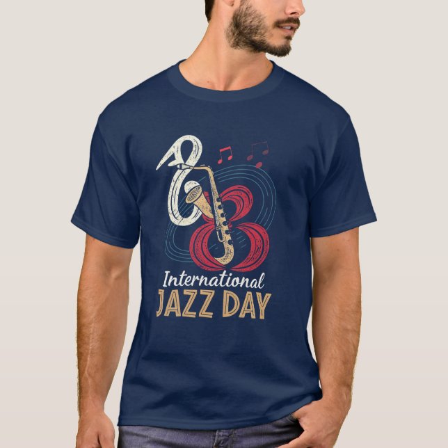 T-shirt Journée internationale du Zazz (Devant)