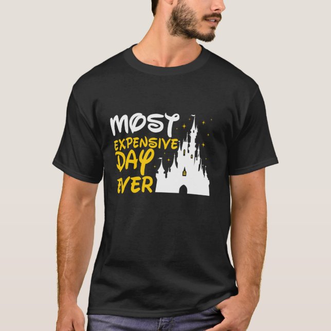 T-shirt Journée la plus chère jamais, Vacay Mode Drôle (Devant)