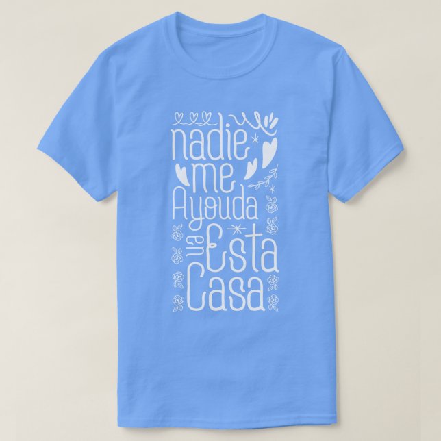 T-shirt Journée-mère espagnole Cadeau (Design devant)