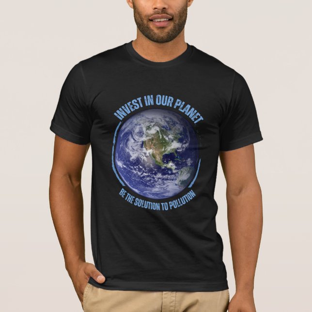 T-shirt Journée moderne de la Terre Mère (Devant)