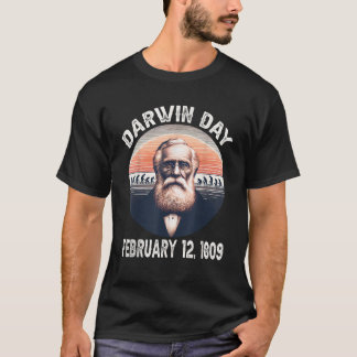 T-shirt Journée mondiale de Darwin 12 février 1809 Journée