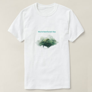T-shirt Journée mondiale de la forêt tropicale