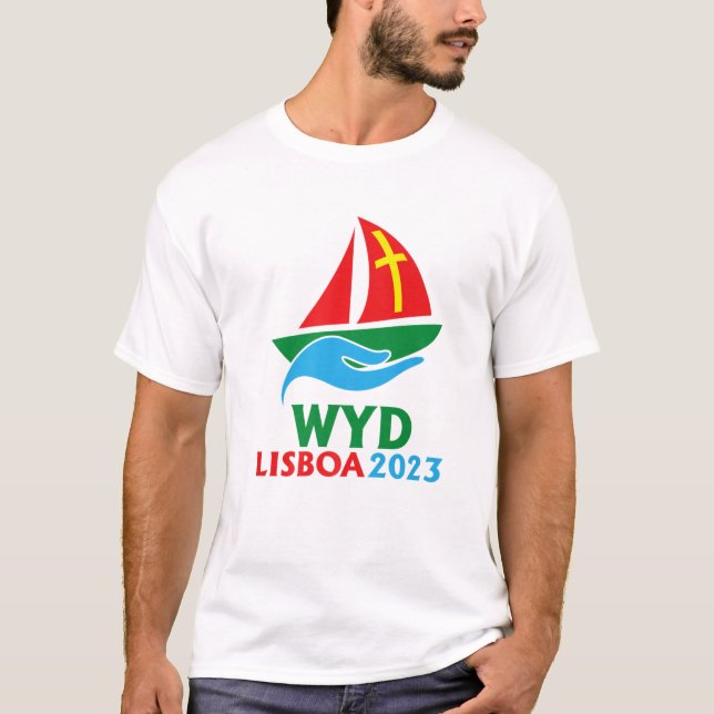 T-shirt Journée mondiale de la jeunesse 2023 Dessin inspir (Devant)