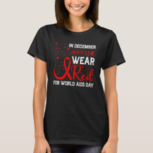 T-shirt Journée Mondiale de la lutte contre le Sida Nous P