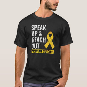 T-shirt Journée mondiale de la prévention du suicide Ruban