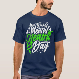 T-shirt Journée mondiale de la santé mentale, Santé mental