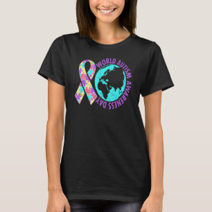 T-shirt Journée mondiale de la Sensibilisation sur l'autis