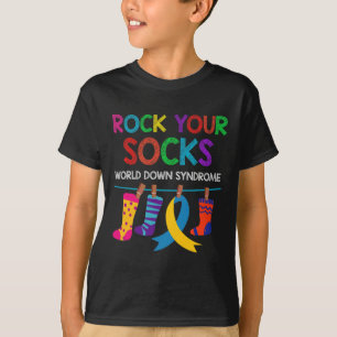 T-shirt Journée mondiale de la trisomie 21 Garçons Filles
