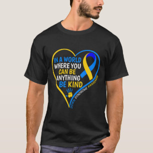 T-shirt Journée mondiale de la trisomie 21 Soyez gentils J