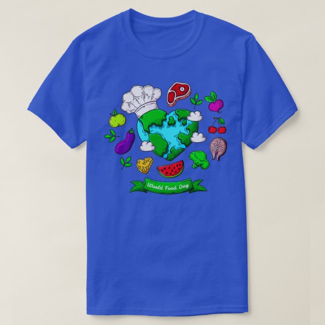 T-shirt Journée mondiale de l'alimentation (Design devant)