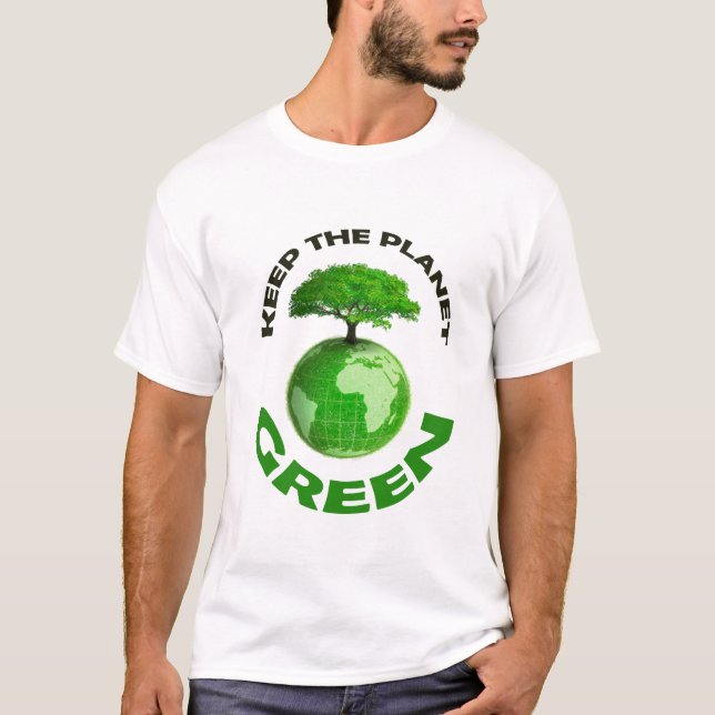 T-SHIRT JOURNÉE MONDIALE DE L'ENVIRONNEMENT 2023/GARDER LA (Devant)