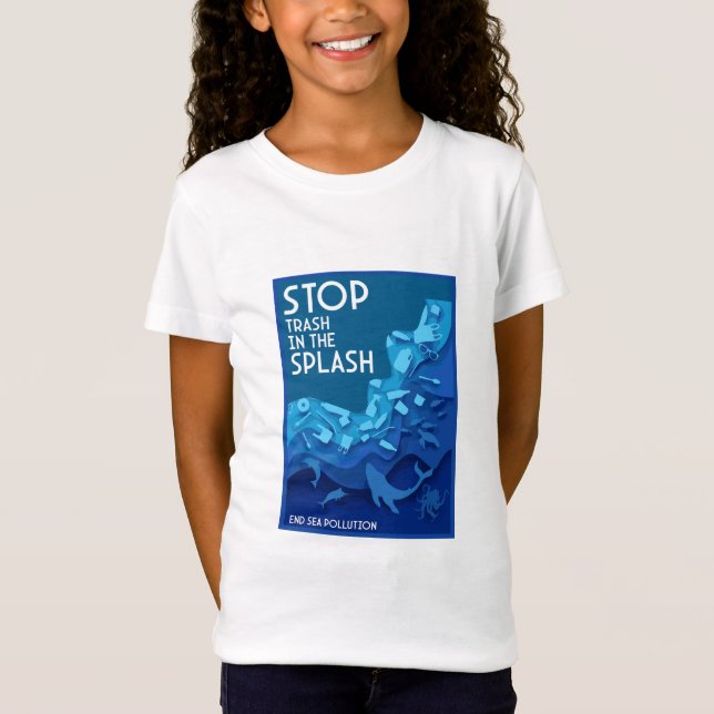 T-Shirt Journée mondiale de l'océan (Devant)