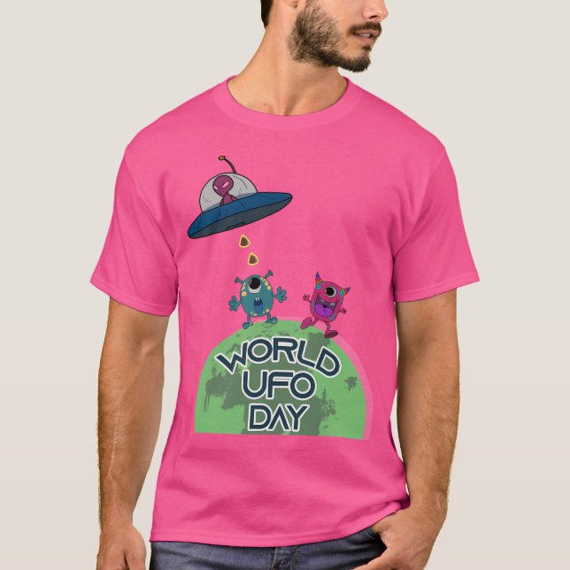 T-shirt Journée mondiale de l'oufo (Devant)
