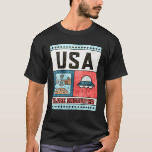 T-shirt Journée Mondiale de l'OVNI, Etats-Unis Rencontre r