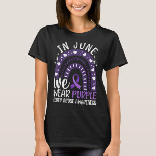 T-shirt Journée Mondiale De Sensibilisation À L'Abus Des P