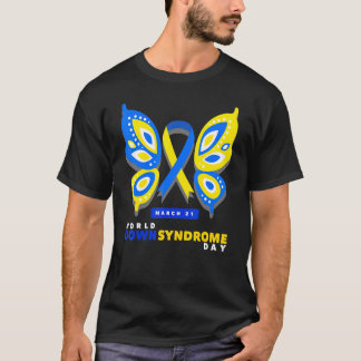 T-shirt Journée mondiale de sensibilisation au syndrome d'