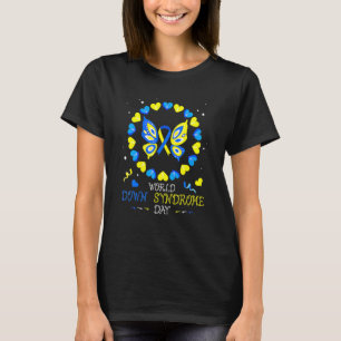T-shirt Journée mondiale de sensibilisation au syndrome d'