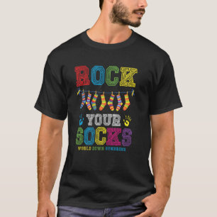 T-shirt Journée mondiale de sensibilisation au syndrome de