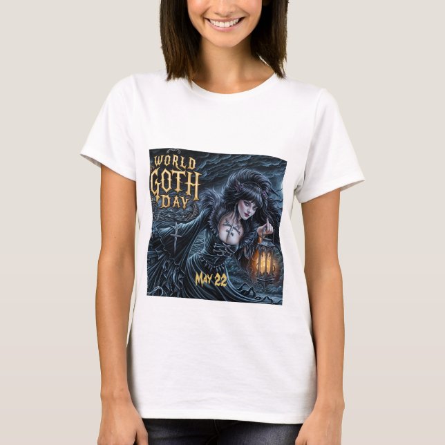 T-shirt Journée mondiale du Goth (Devant)